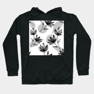 Hand drawn Floral Doodle Hoodie